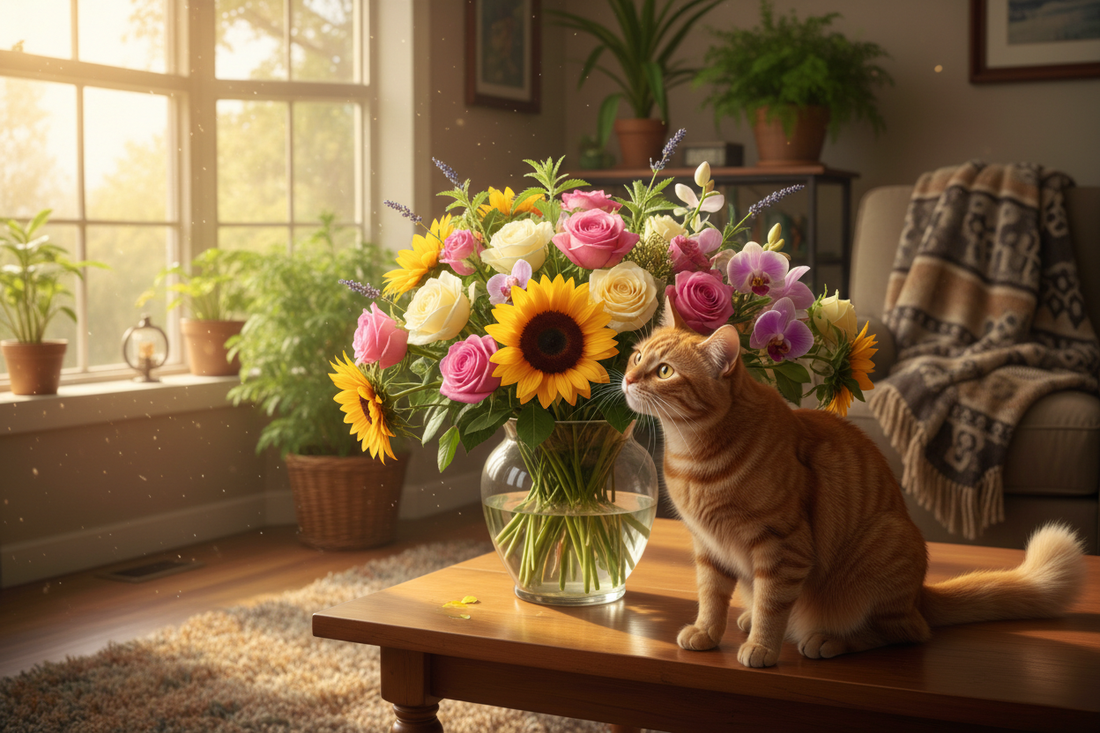 Welke bloemen zijn niet giftig voor katten?