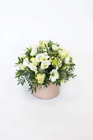 Bloemstuk Witte Roos